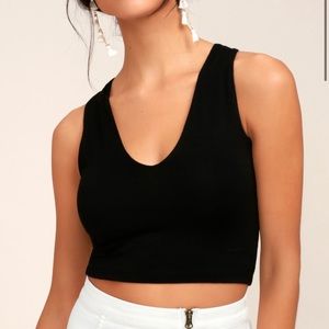 Crop Top Black
